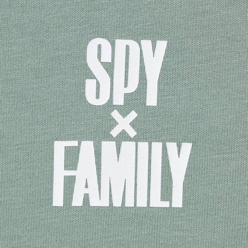 Camiseta Uniqlo Spy X Family Ut Estampadas Hombre Verde | 4871SVJAN