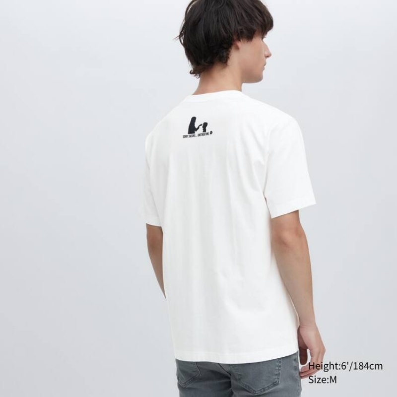 Camiseta Uniqlo Ut Archive Naruto Estampadas Hombre Blancas | 2471KXPSZ