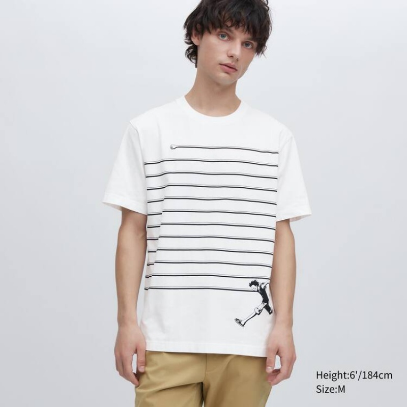 Camiseta Uniqlo Ut Archive One Piece Estampadas Hombre Blancas | 2708XWVHC