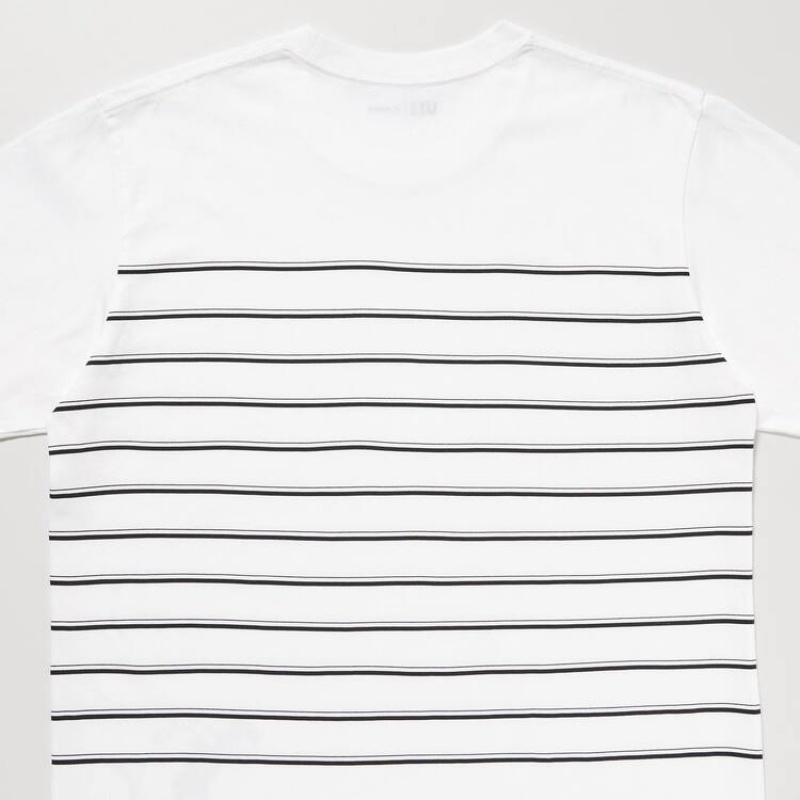 Camiseta Uniqlo Ut Archive One Piece Estampadas Hombre Blancas | 2708XWVHC