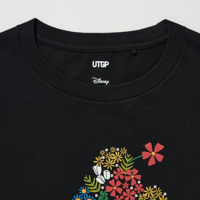 Camiseta Uniqlo Utgp2023 Mfa Estampadas Mujer Negras | 5289PVBWL