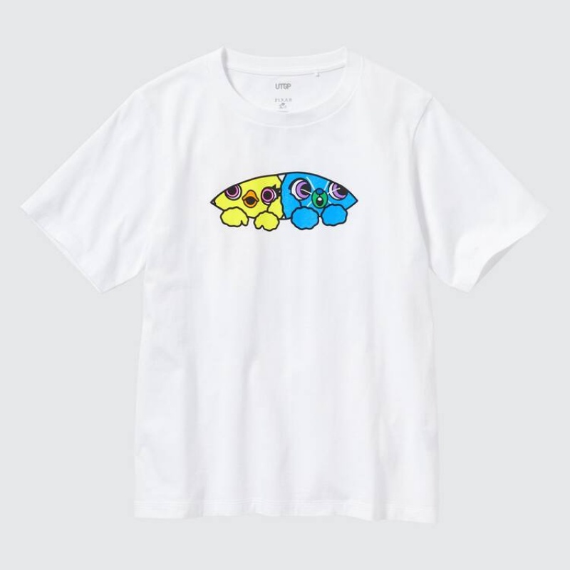 Camiseta Uniqlo Utgp2023 Mfa Estampadas Mujer Blancas | 4605KWJDN