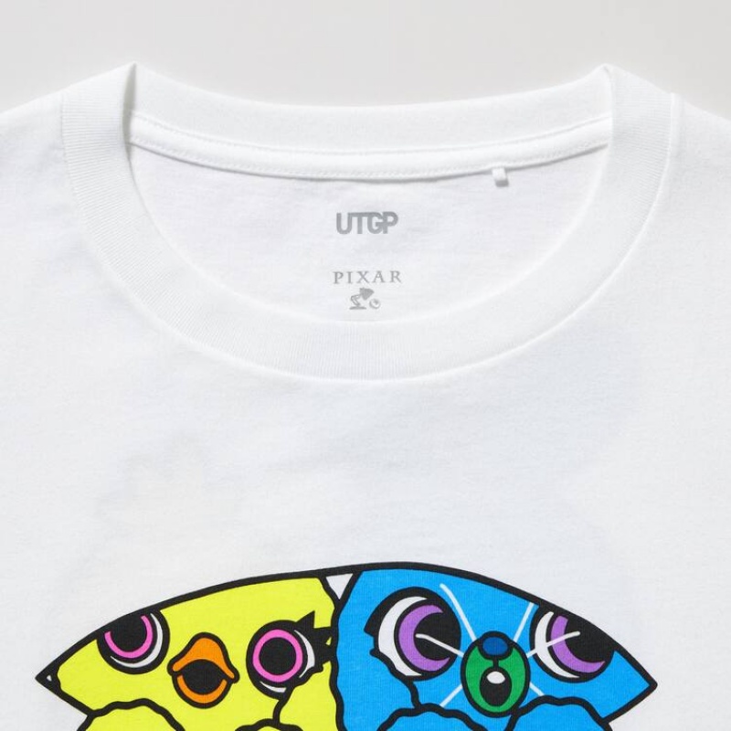 Camiseta Uniqlo Utgp2023 Mfa Estampadas Mujer Blancas | 4605KWJDN