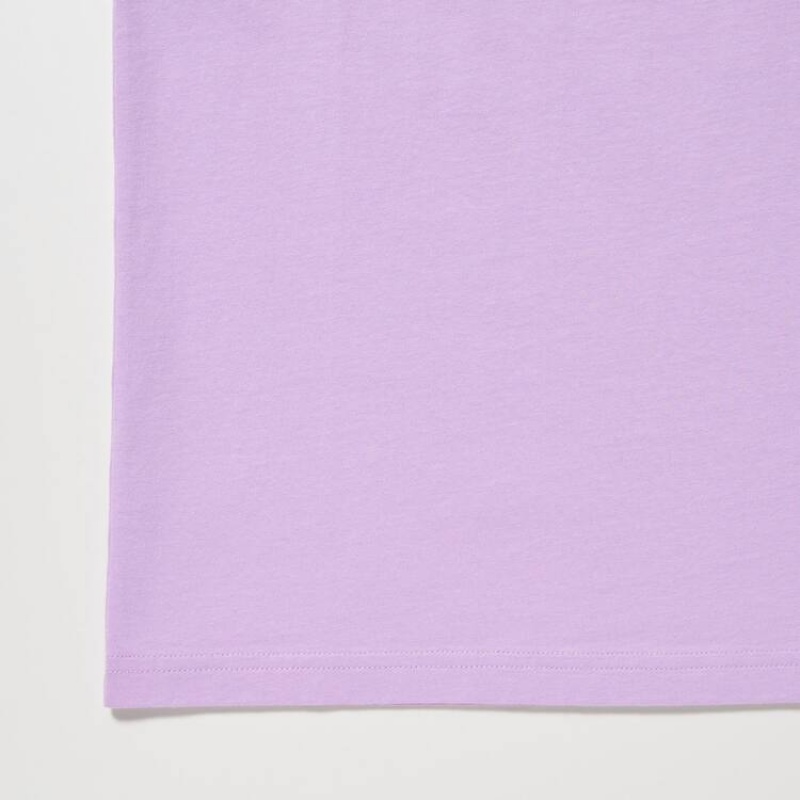 Camiseta Uniqlo Utgp X Mfa Ut Estampadas Niños Moradas | 5482RUEHB