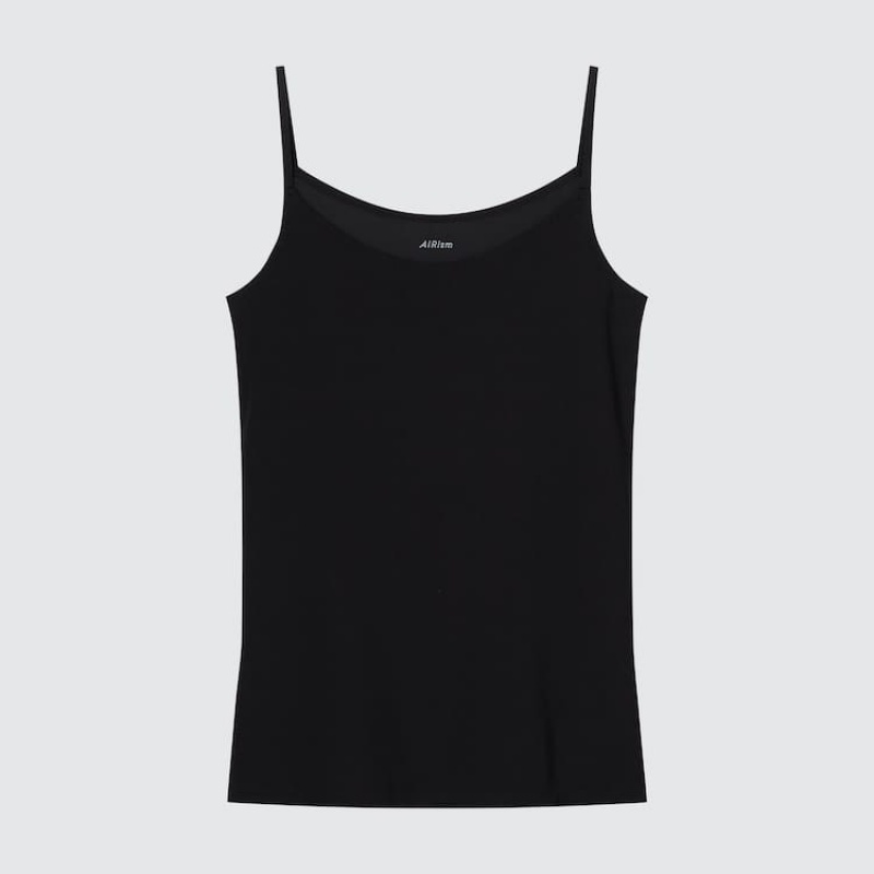 Chaleco Uniqlo Airism Camisole Mujer Negras | 0892QTMNZ