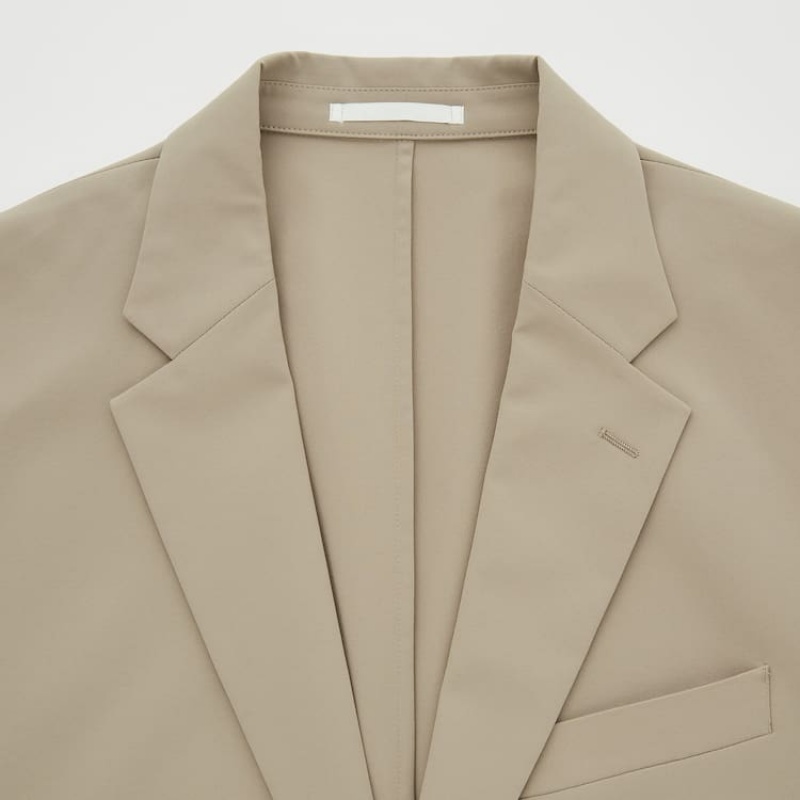 Chaquetas Uniqlo Airsense Ultra Light Hombre Beige | 0168BOTXE