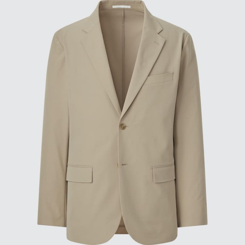 Chaquetas Uniqlo Airsense Ultra Light Hombre Beige | 0168BOTXE