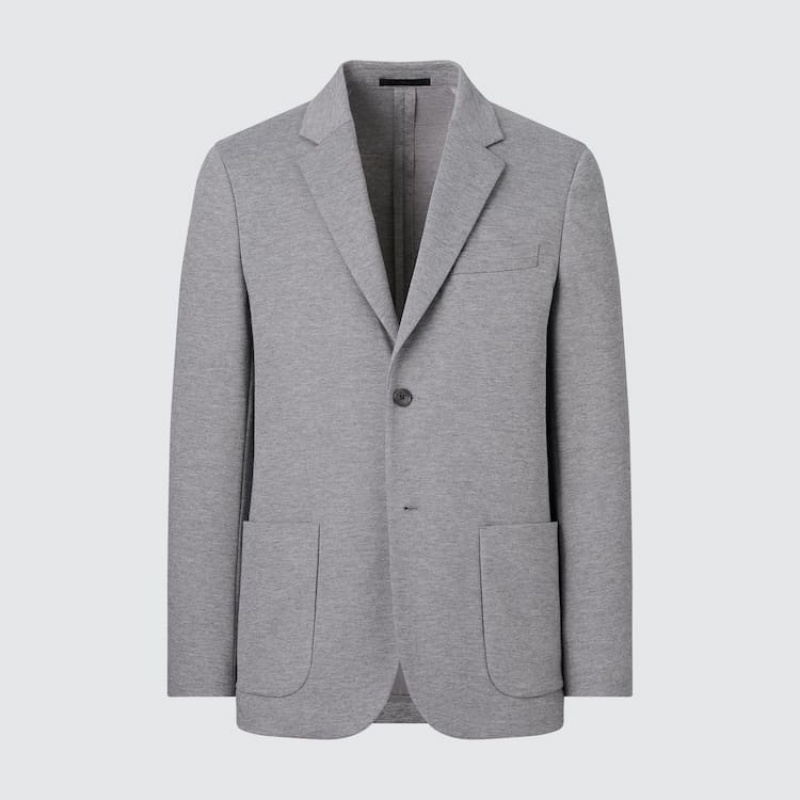 Chaquetas Uniqlo Comodidad Hombre Gris | 7803PZQWV