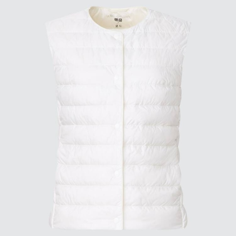 Chaquetas Uniqlo Ultra Light Down Compact (2021 Season) Mujer Blancas | 5140MAVBY