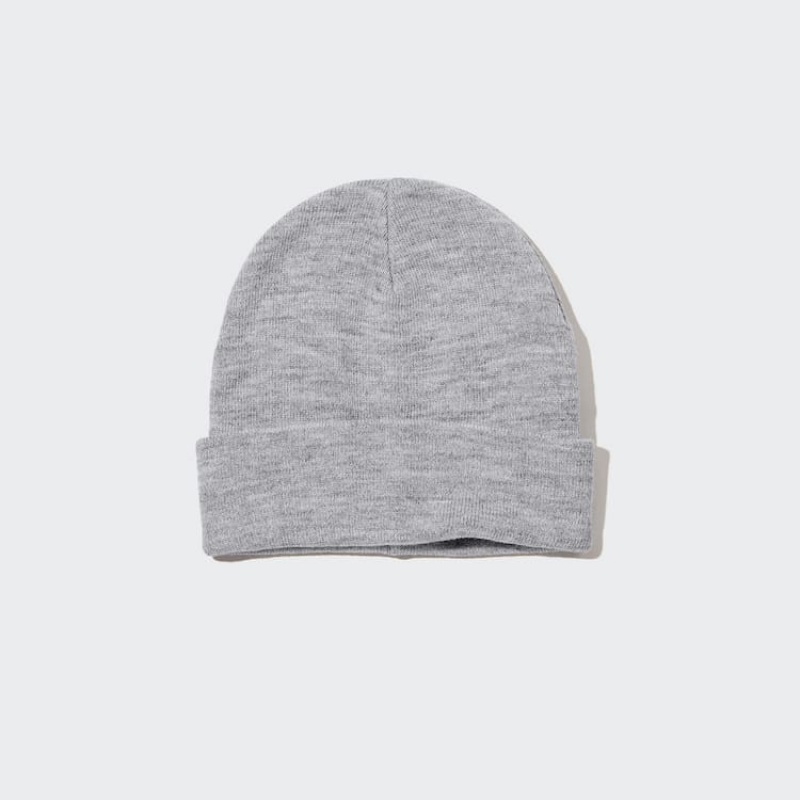 Gorras Uniqlo Heattech Hombre Gris | 9352YXVSO