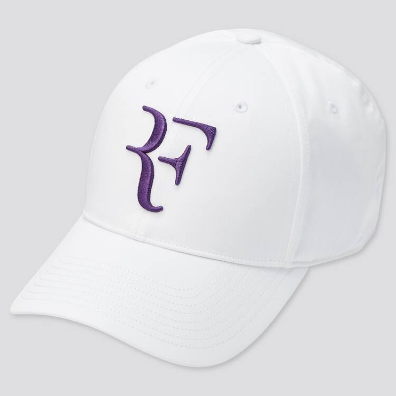 Gorras Uniqlo Roger Federer Rf Us 2021 (2021 Season) Mujer Blancas | 5280GOPLN