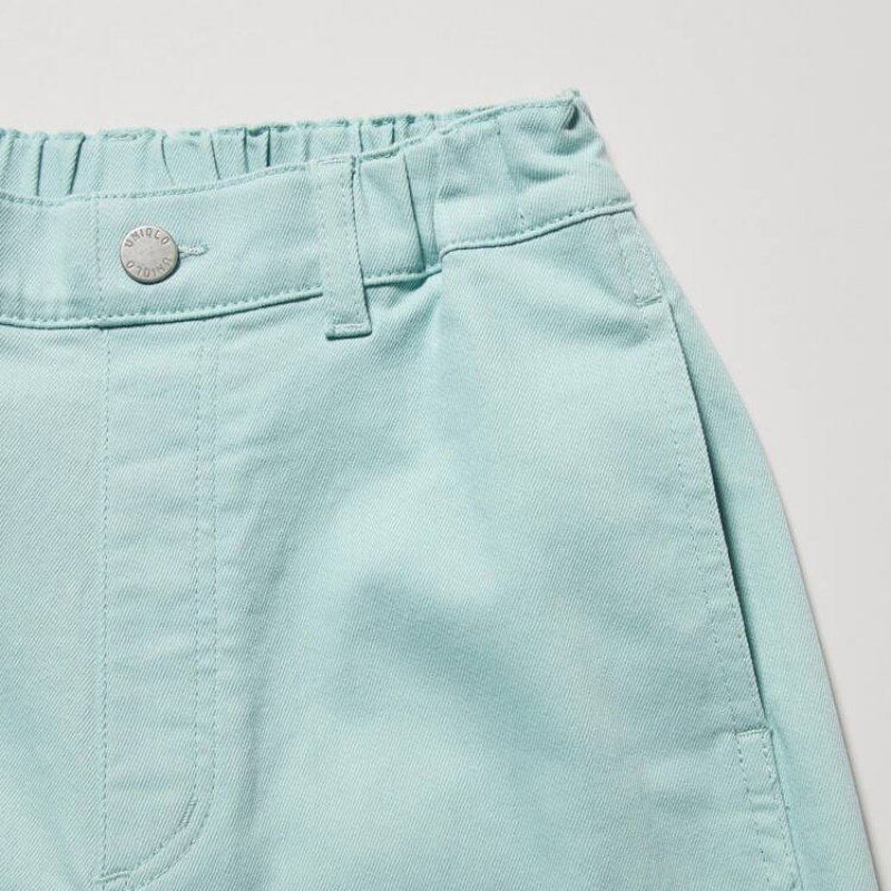 Jeans Uniqlo Girlsgy Colour Niños Verde Claro | 2730QPHAY