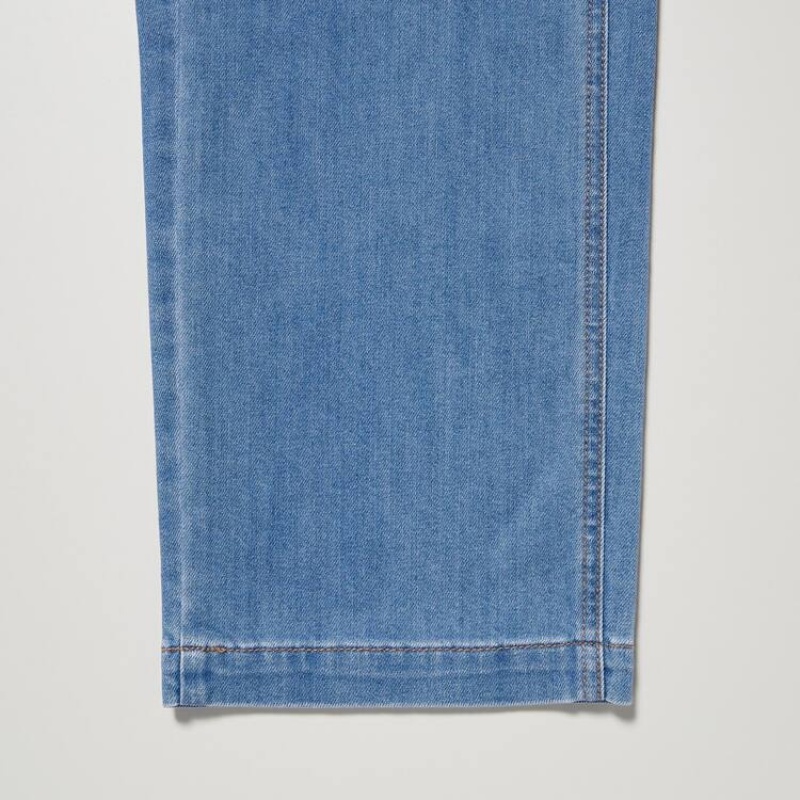 Jeans Uniqlo Girlsgy Niños Azules | 7286PYZIB