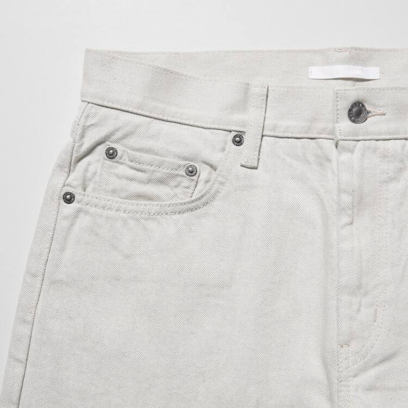 Jeans Uniqlo Helmut Lang Classic Cut Hombre Blancas | 0685TUEJB