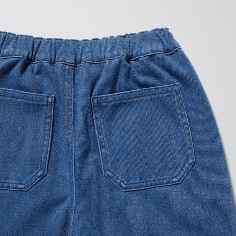 Jeans Uniqlo Ultra Stretch Denim Niños Azules | 4960NOWQK