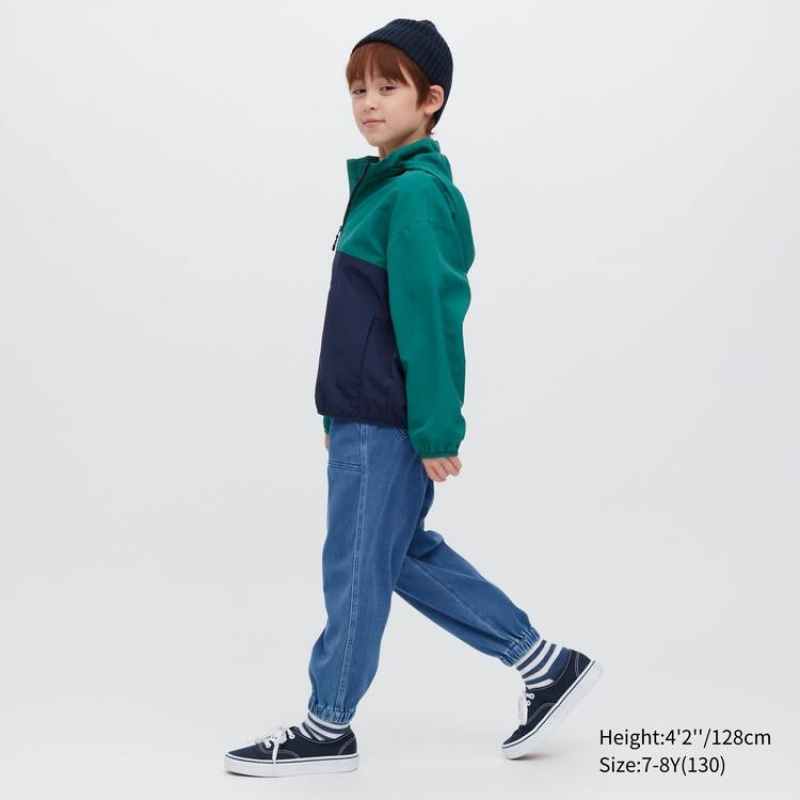 Jeans Uniqlo Ultra Stretch Denim Niños Azules | 4960NOWQK