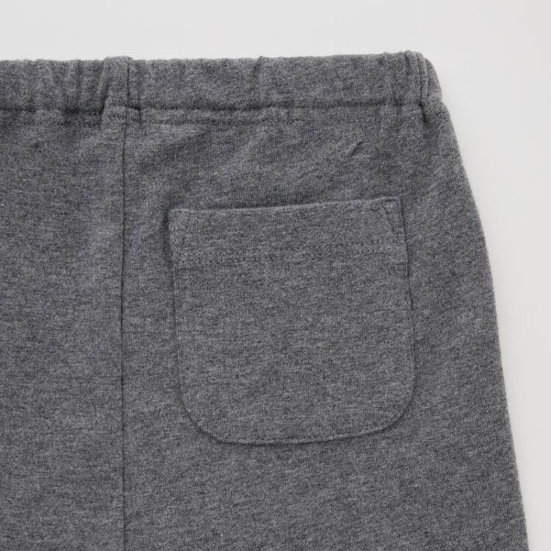 Leggins Uniqlo Algodon Bebe Gris Oscuro | 3185FJNHW