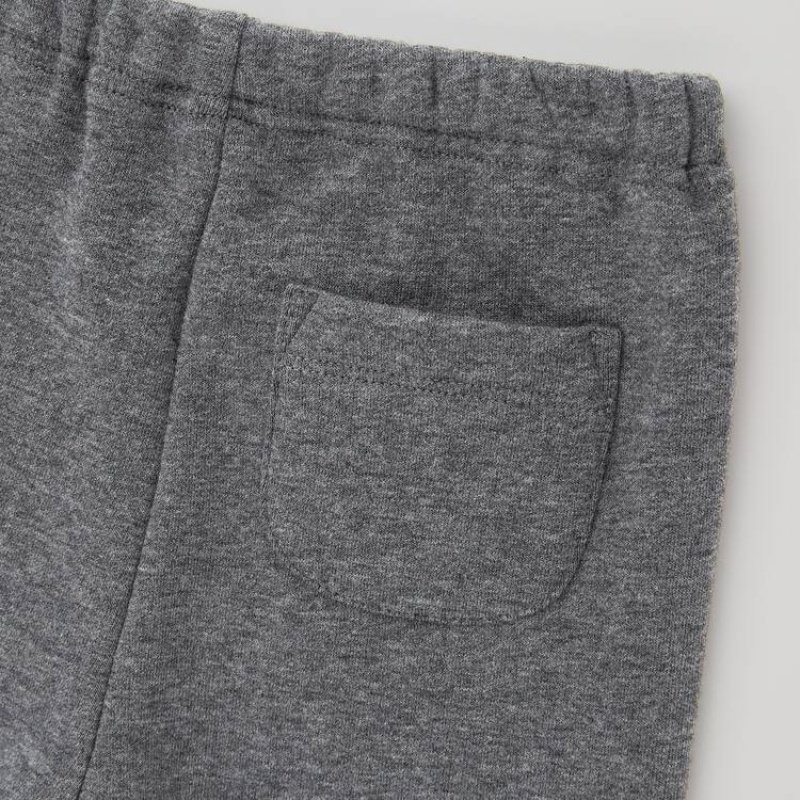 Leggins Uniqlo Fleece (2021 Season) Bebe Gris Oscuro | 2980GKEAP