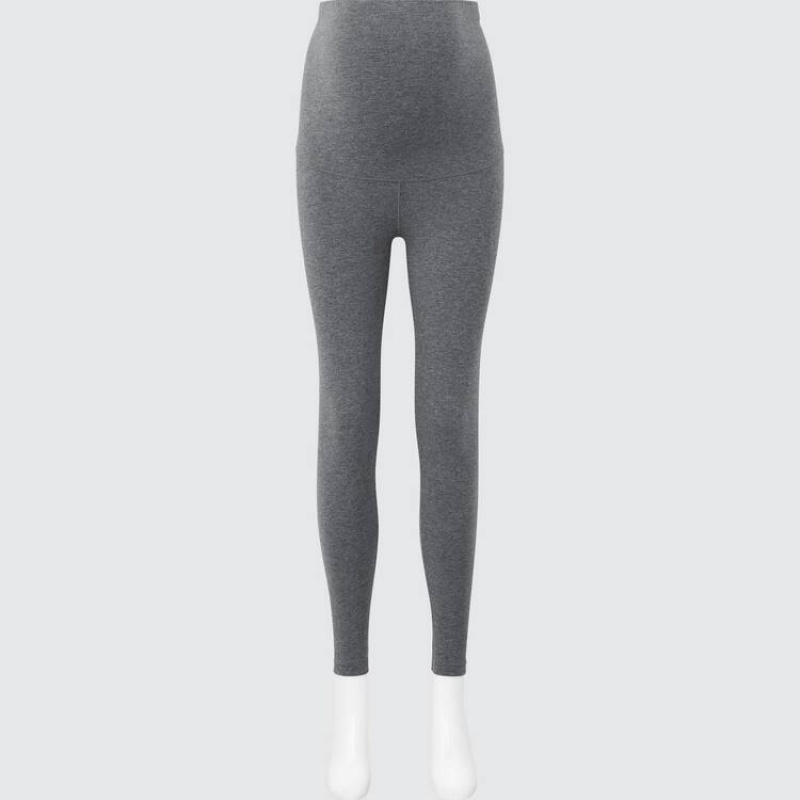 Leggins Uniqlo Maternity Mujer Gris Oscuro | 1460QGNBA