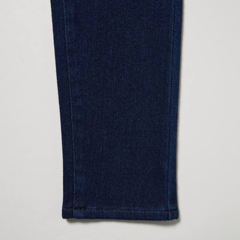 Leggins Uniqlo Ultra Stretch Denim Maternity Mujer Azules | 3842XWUBM