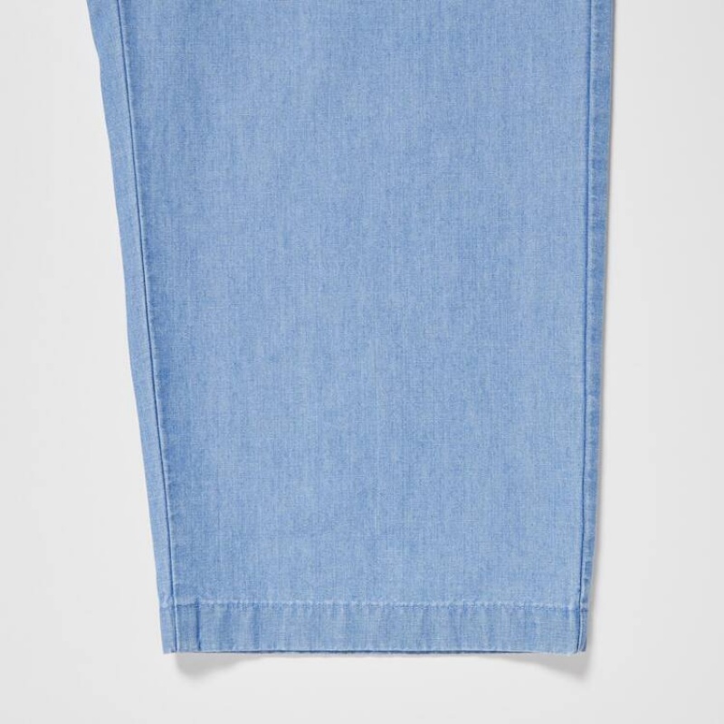 Mono Uniqlo Chambray Niños Azules | 6984CYEAF