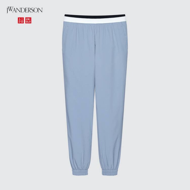 Pantalones Jogger Uniqlo Jw Anderson Mujer Azules | 8301DQVKG