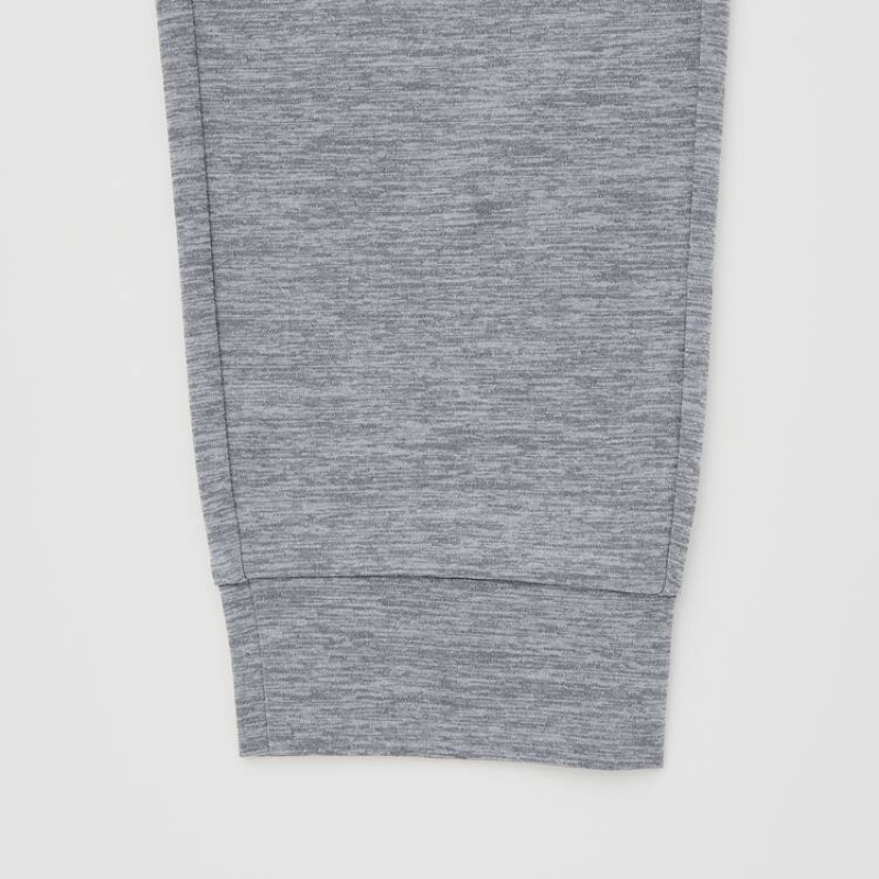 Pantalones Jogger Uniqlo Ultra Stretch Active Niños Gris | 5318AFUPO