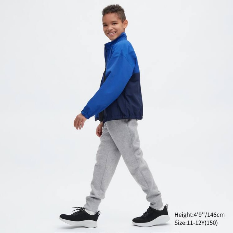 Pantalones Jogger Uniqlo Ultra Stretch Dry Niños Gris | 2640XVURI