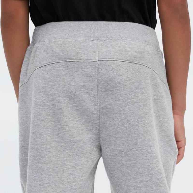 Pantalones Jogger Uniqlo Ultra Stretch Dry Niños Gris | 2640XVURI