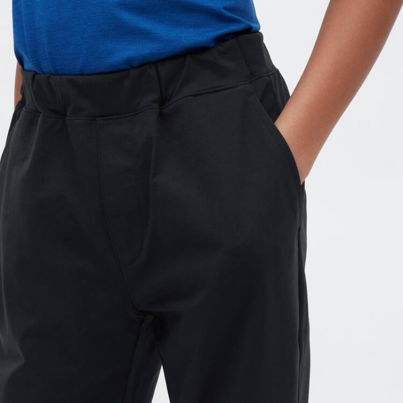 Pantalones Jogger Uniqlo Ultra Stretch Dry-ex Active Niños Negras | 4319OSVYI