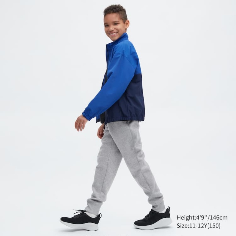 Pantalones Jogger Uniqlo Ultra Stretch Dry Niños Gris | 7948GAWZP