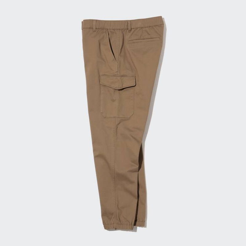 Pantalones Uniqlo Cargo Jogger Hombre Kaki | 6489MXIKS