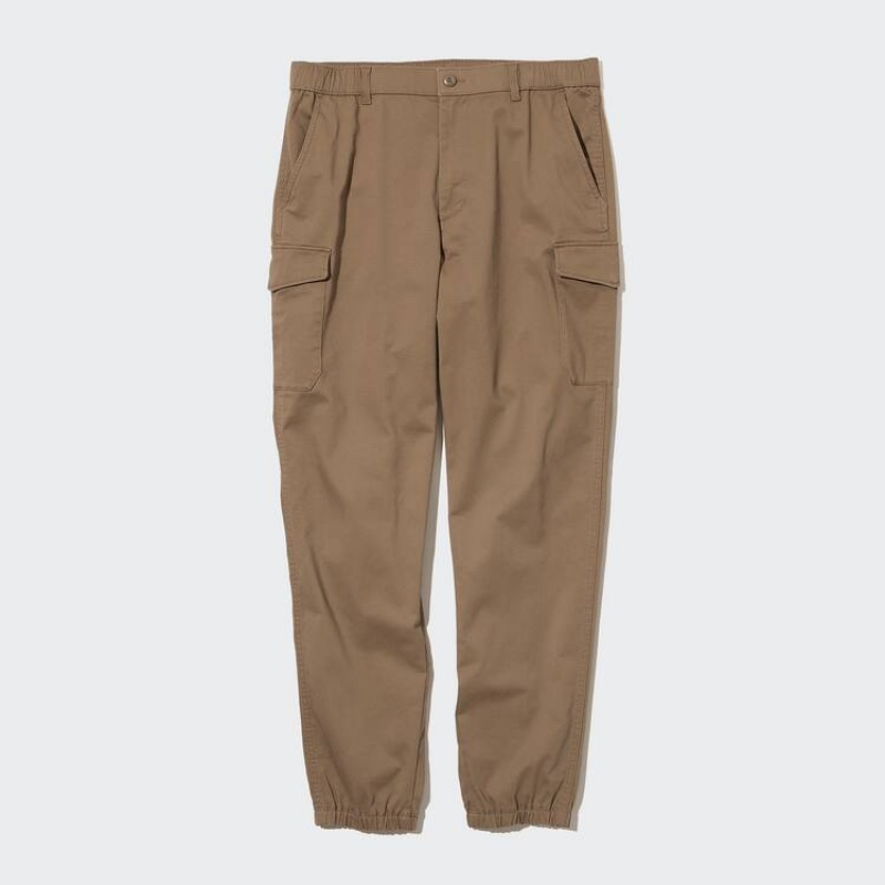 Pantalones Uniqlo Cargo Jogger (Long) Hombre Marrones | 2058IEHKP