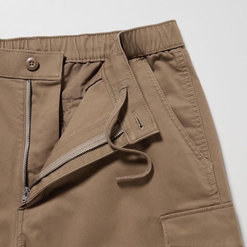 Pantalones Uniqlo Cargo Jogger (Long) Hombre Marrones | 2058IEHKP