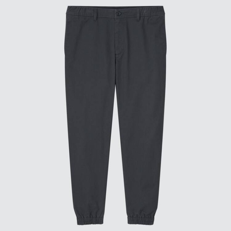 Pantalones Uniqlo Joggers Hombre Gris Oscuro | 6159WOXVJ