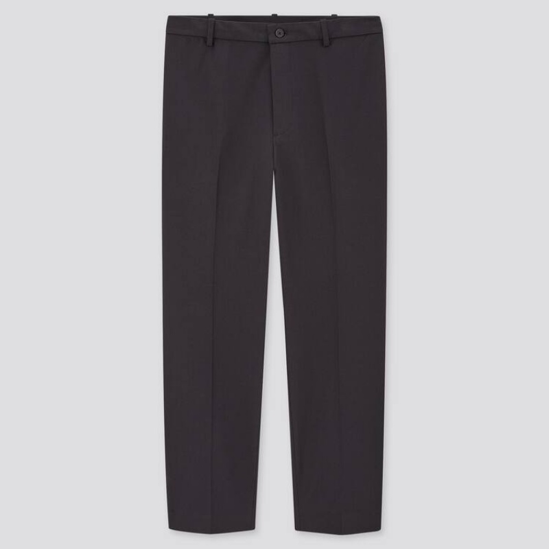 Pantalones Uniqlo Smart Comodidad Ankle Length (Long) Hombre Azul Marino | 9714SVTCA