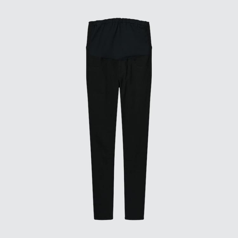 Pantalones Uniqlo Ultra Stretch Maternity Mujer Negras | 3409THXWP