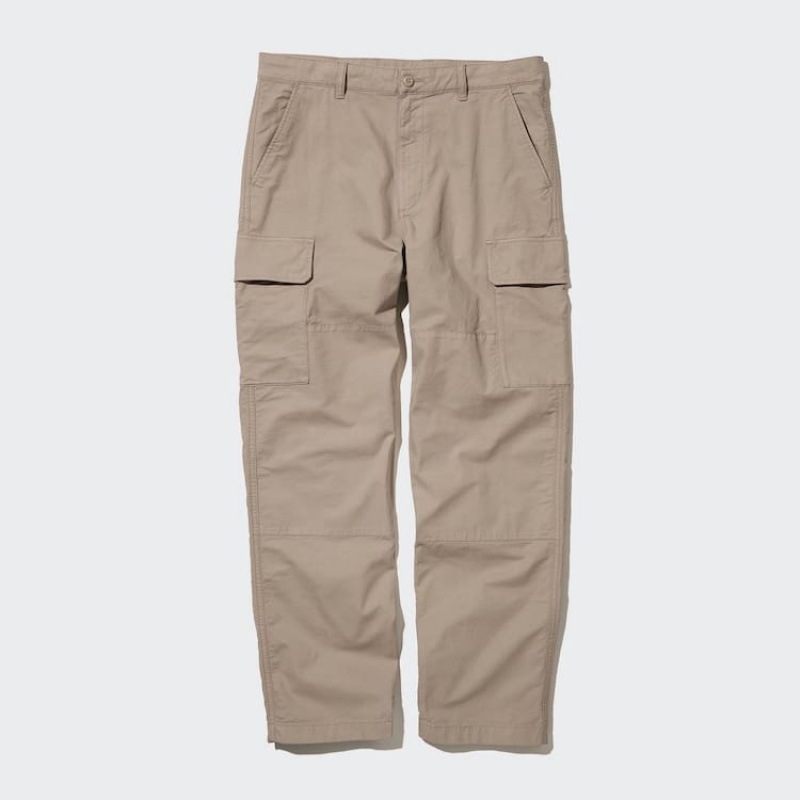 Pantalones Uniqlo Utility Cargo Hombre Beige | 3651KVCEL