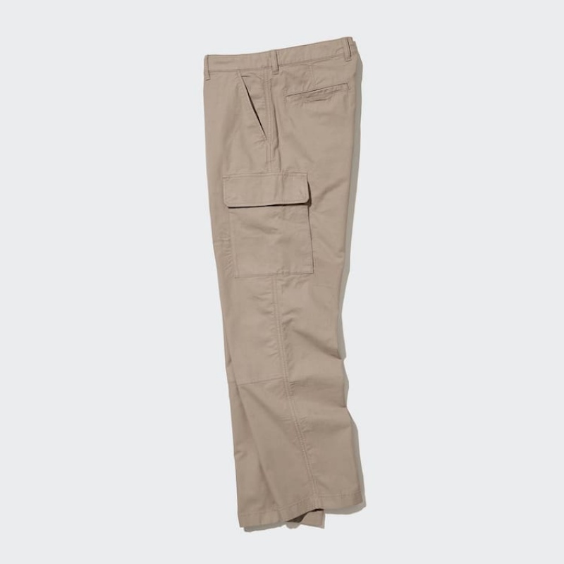 Pantalones Uniqlo Utility Cargo Hombre Beige | 3651KVCEL