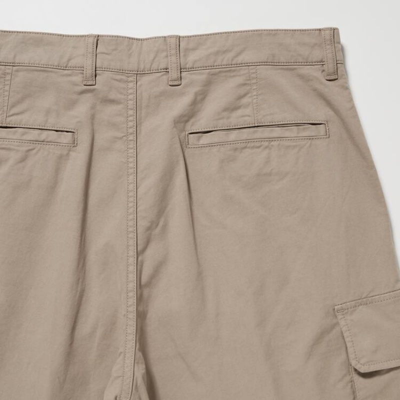 Pantalones Uniqlo Utility Cargo Hombre Beige | 3651KVCEL