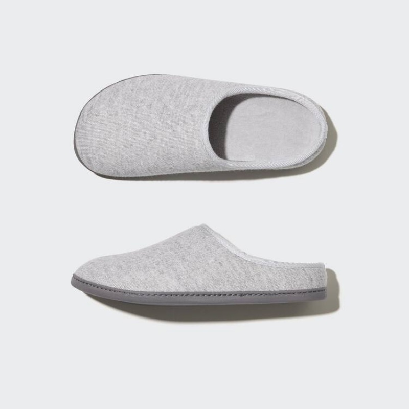 Pantuflas Uniqlo Rubber Sole Mujer Gris | 7439OSQJZ