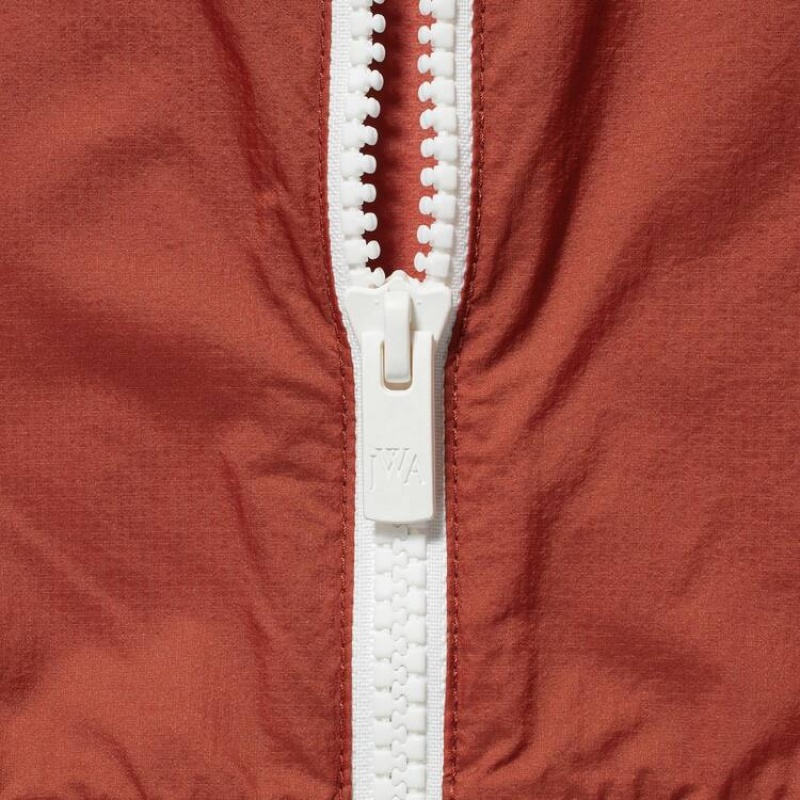 Parka Uniqlo Jw Anderson Colour Block Uv Protection Hombre Rojas | 6051CGWNI