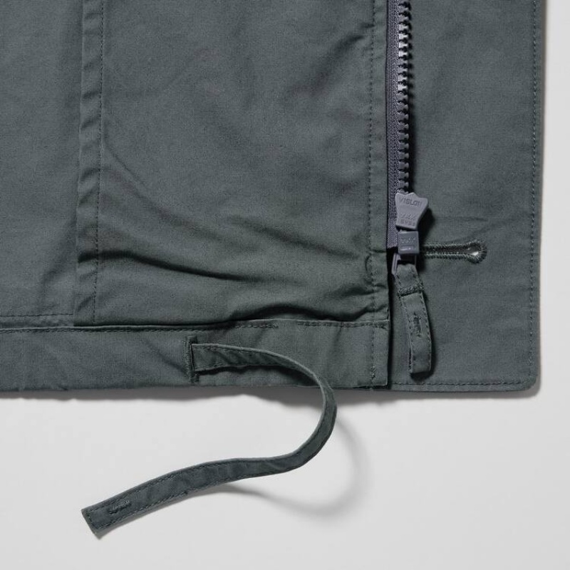 Parka Uniqlo U Relaxed Mujer Gris Oscuro | 4091TJPWU