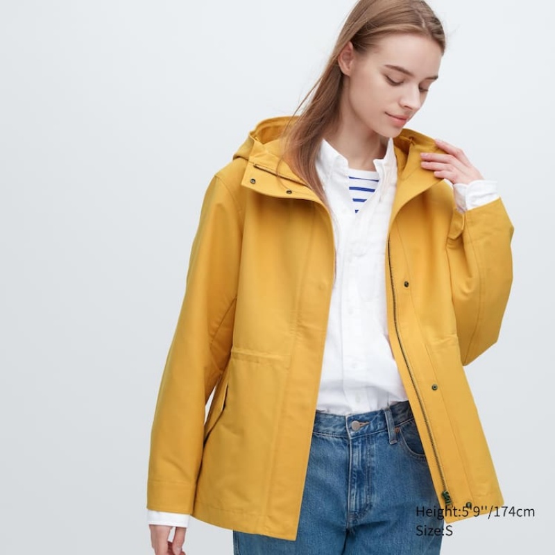 Parka Uniqlo Utility Mujer Amarillo | 7130VHGOE