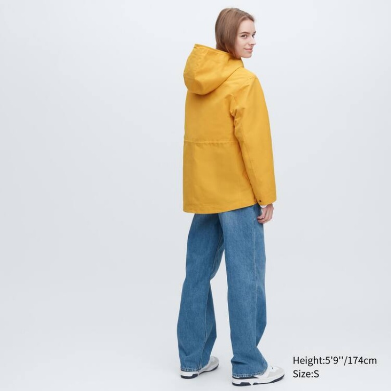 Parka Uniqlo Utility Mujer Amarillo | 7130VHGOE