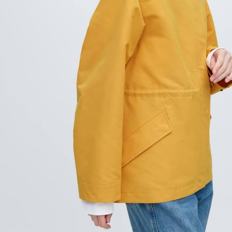 Parka Uniqlo Utility Mujer Amarillo | 7130VHGOE