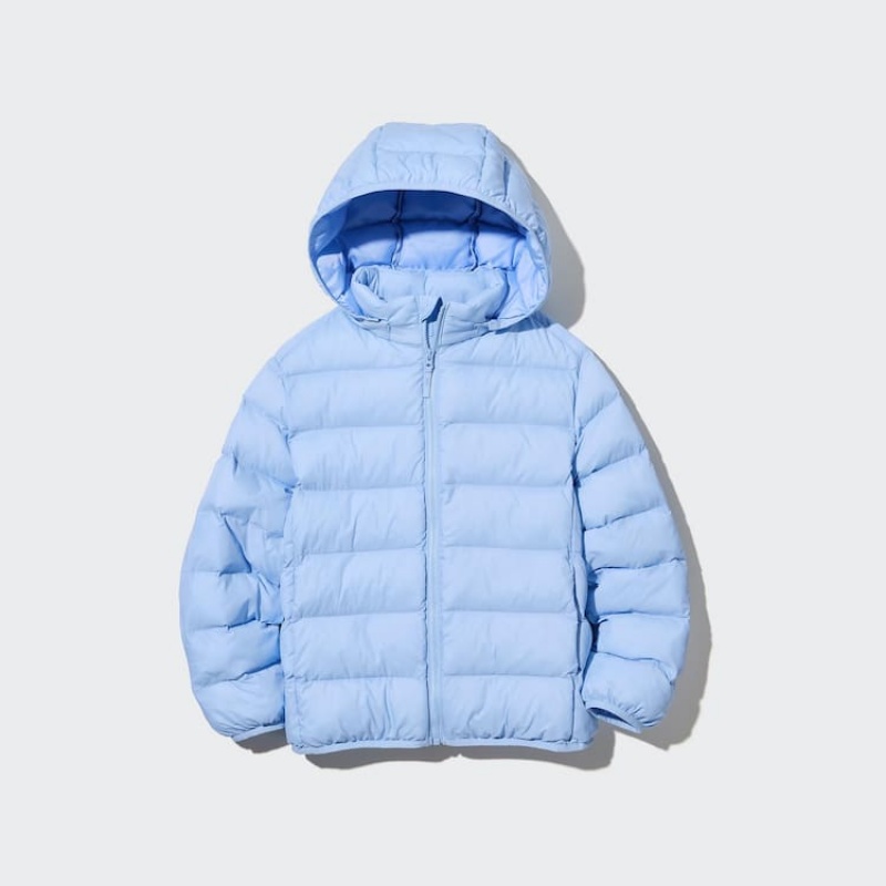 Parka Uniqlo Warm Acolchado Washable Niños Azules | 1097TJSEH