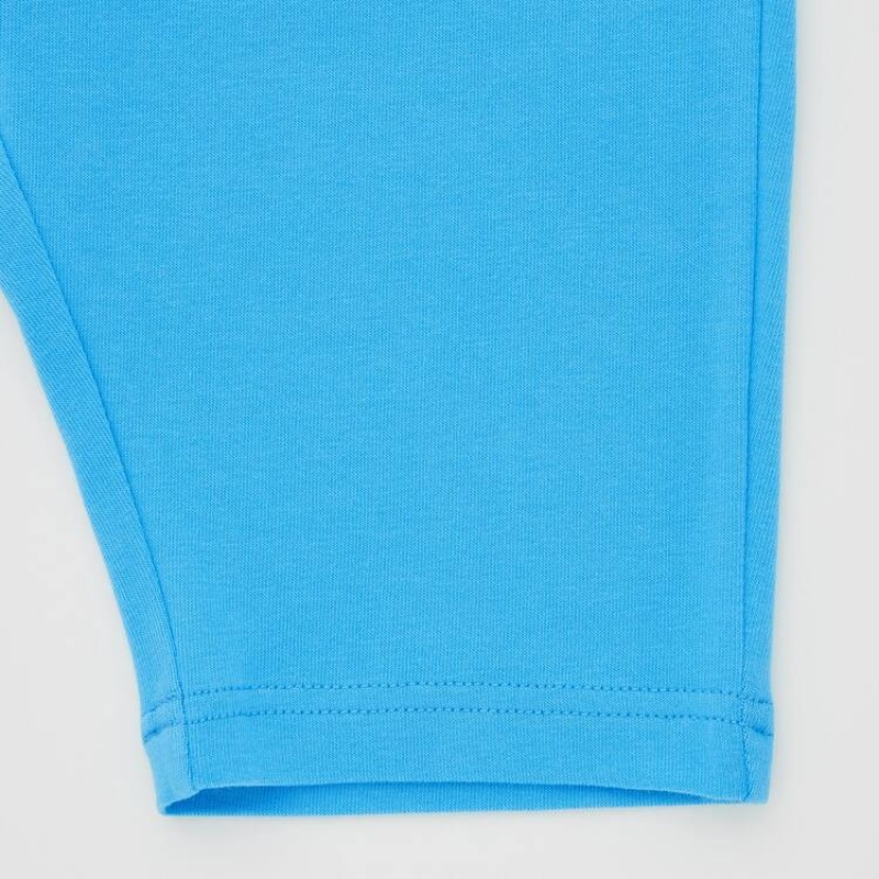 Ropa De Casa Uniqlo Dry Picturebook Ut Corta Sleeved Bebe Azules Blancas | 6045WEHFP