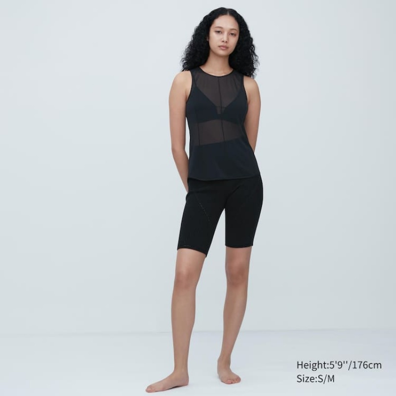 Ropa De Casa Uniqlo Mame Kurogouchi 3d Knit Seamless Mujer Negras | 6374DSEMP