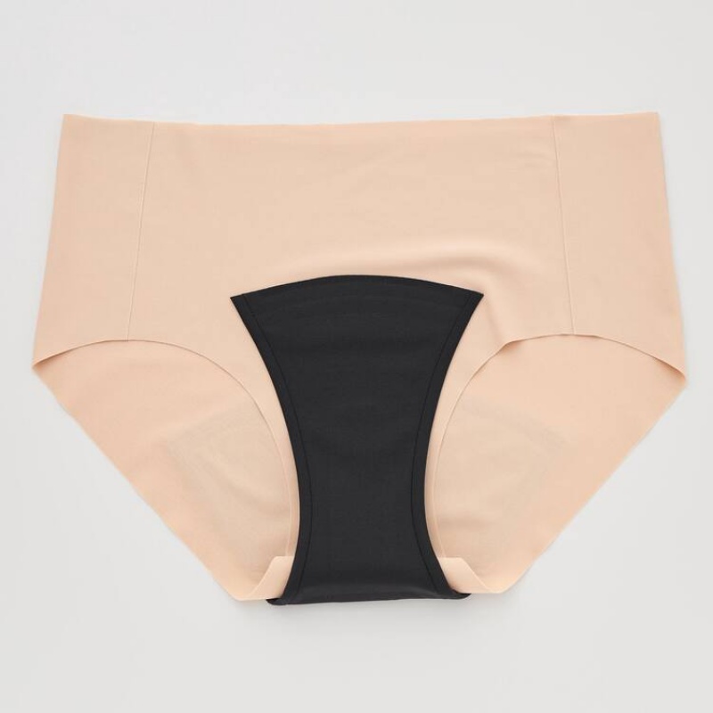 Ropa Interior Uniqlo Airism Hiphugger Period Pants (Light Absorbency) Mujer Coral | 7046EHJBY